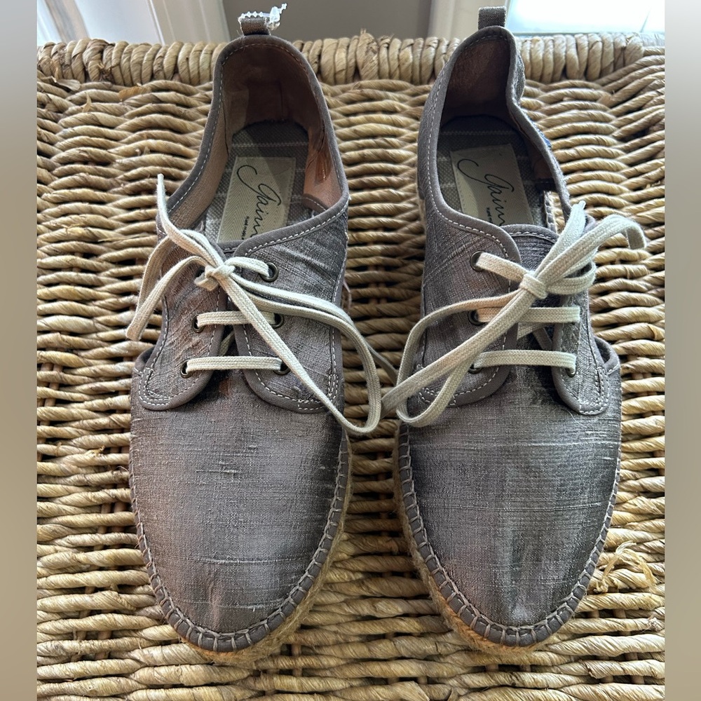 Gaimo Rhonda Metallic Brown Espadrilles for Women